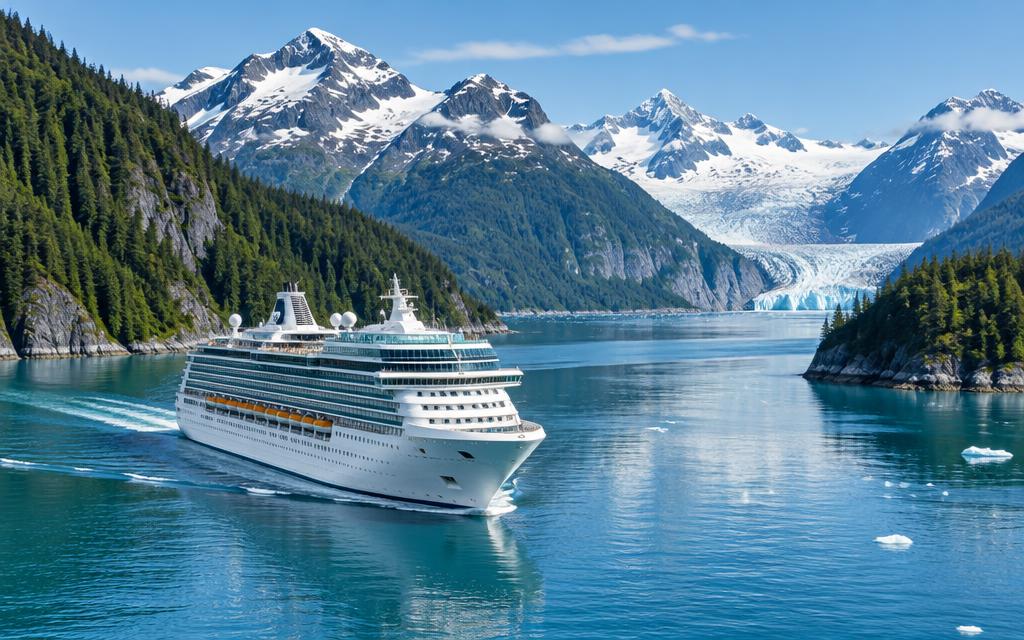 Illustrative cruise vessel for Alaska itineraries; not the assigned ship