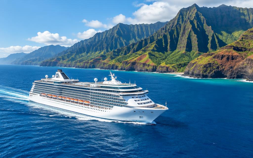 Illustrative cruise vessel for Hawaii itineraries; not the assigned ship