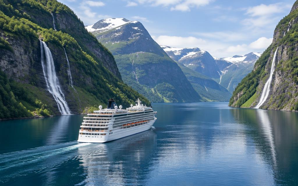 Illustrative cruise vessel for Canada & New England itineraries; not the assigned ship